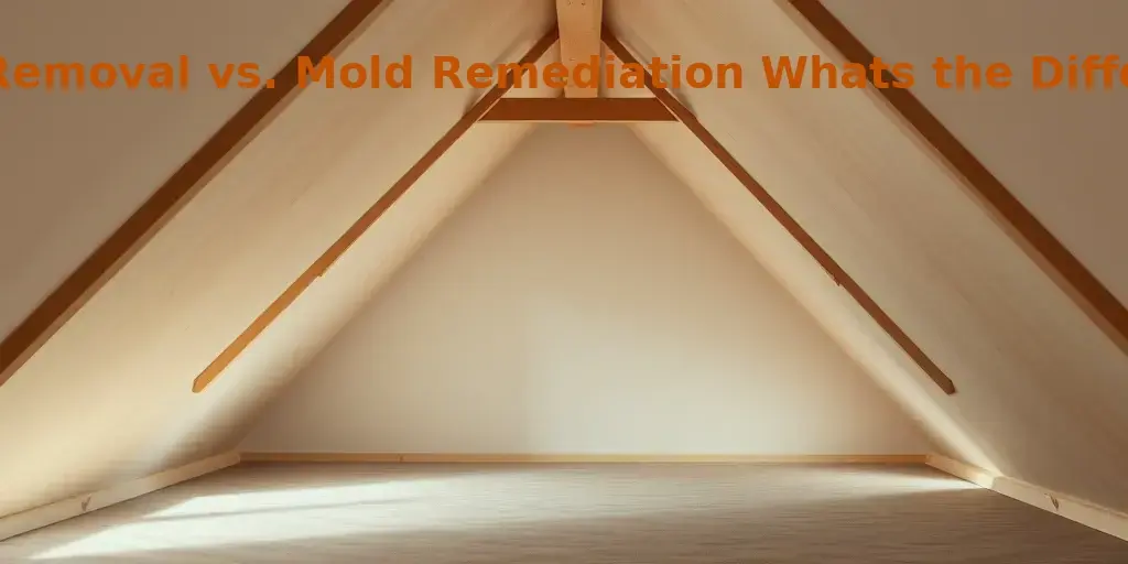Mold Removal vs. Mold Remediation: What's the Difference?